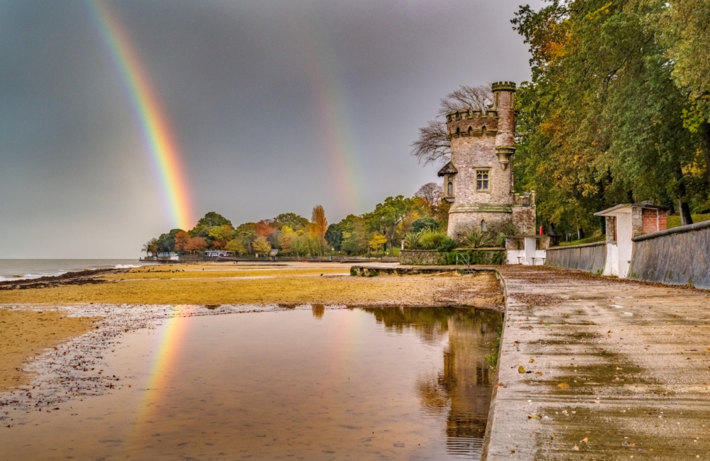 Rainy day at Appley