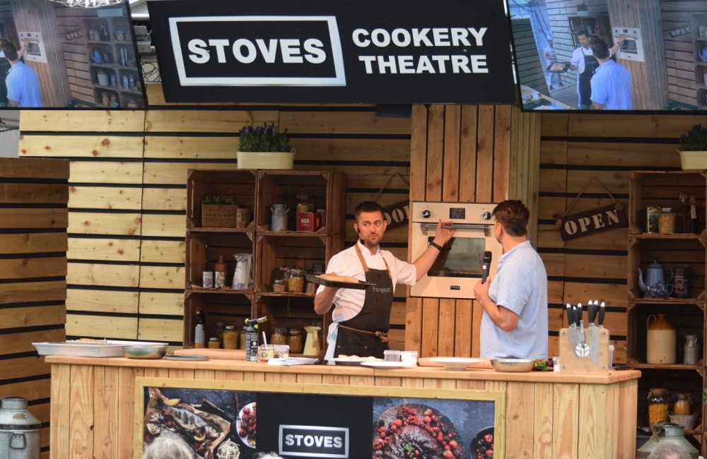 chefs live cookery stage