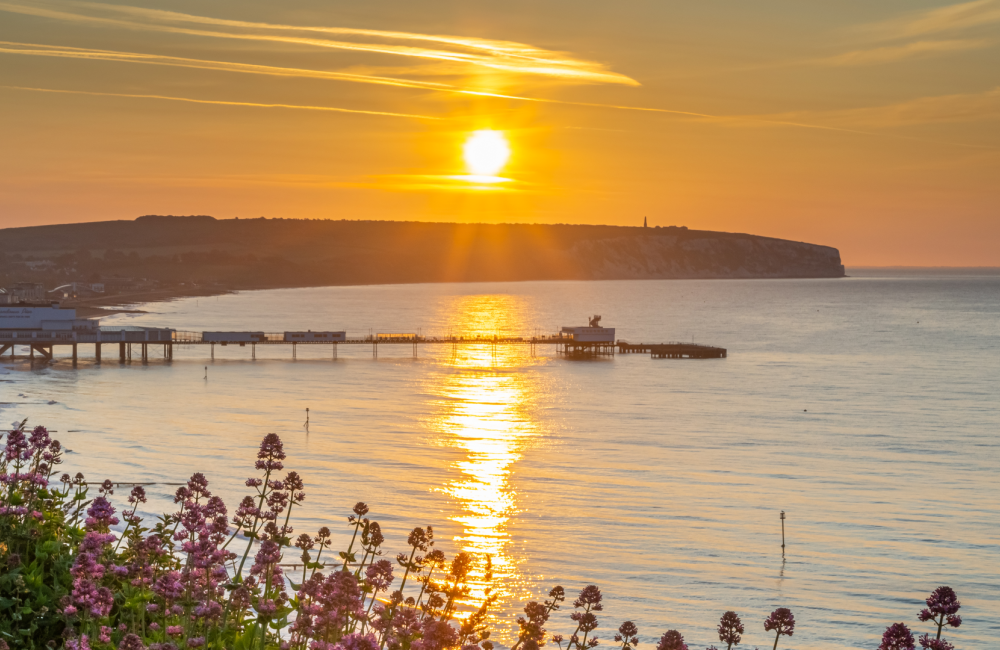 sunrise over sandown