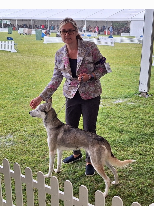 Julie Platt and Husky