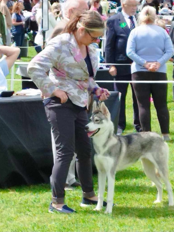 Julie and Husky