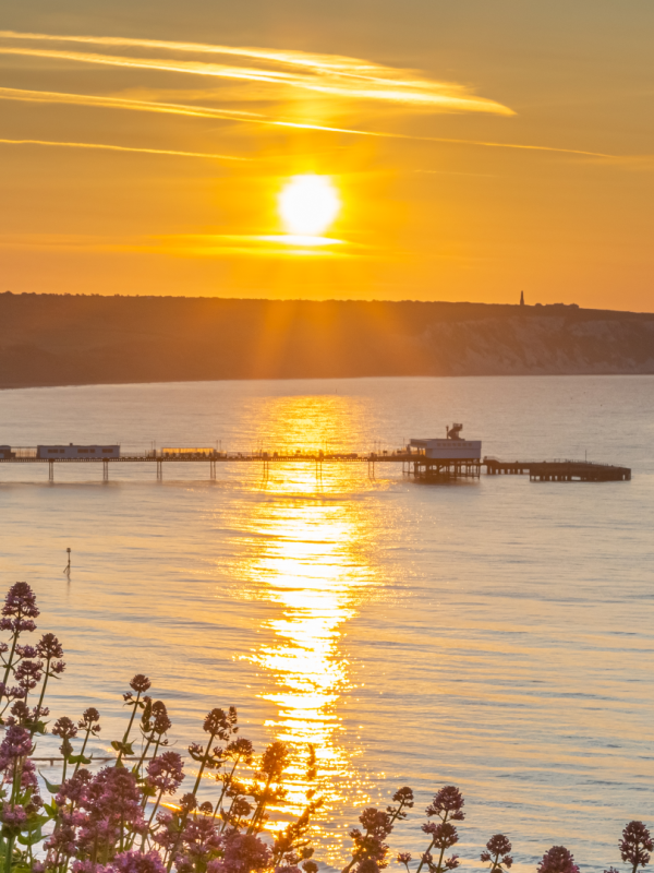 sunrise over sandown