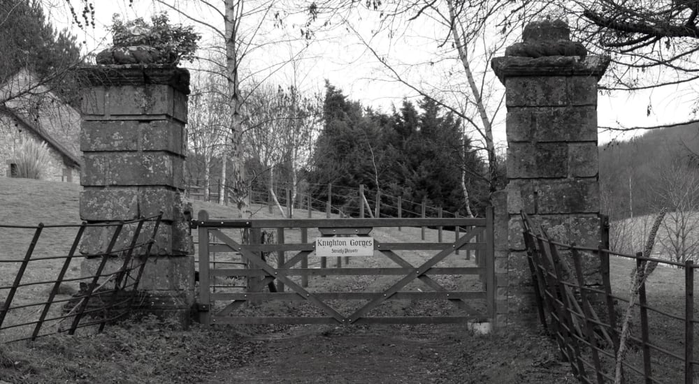 knighton gorges gate posts